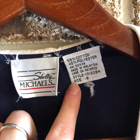 Vintage Shelly Michaels Dress Size 8 - Picture 2 of 10